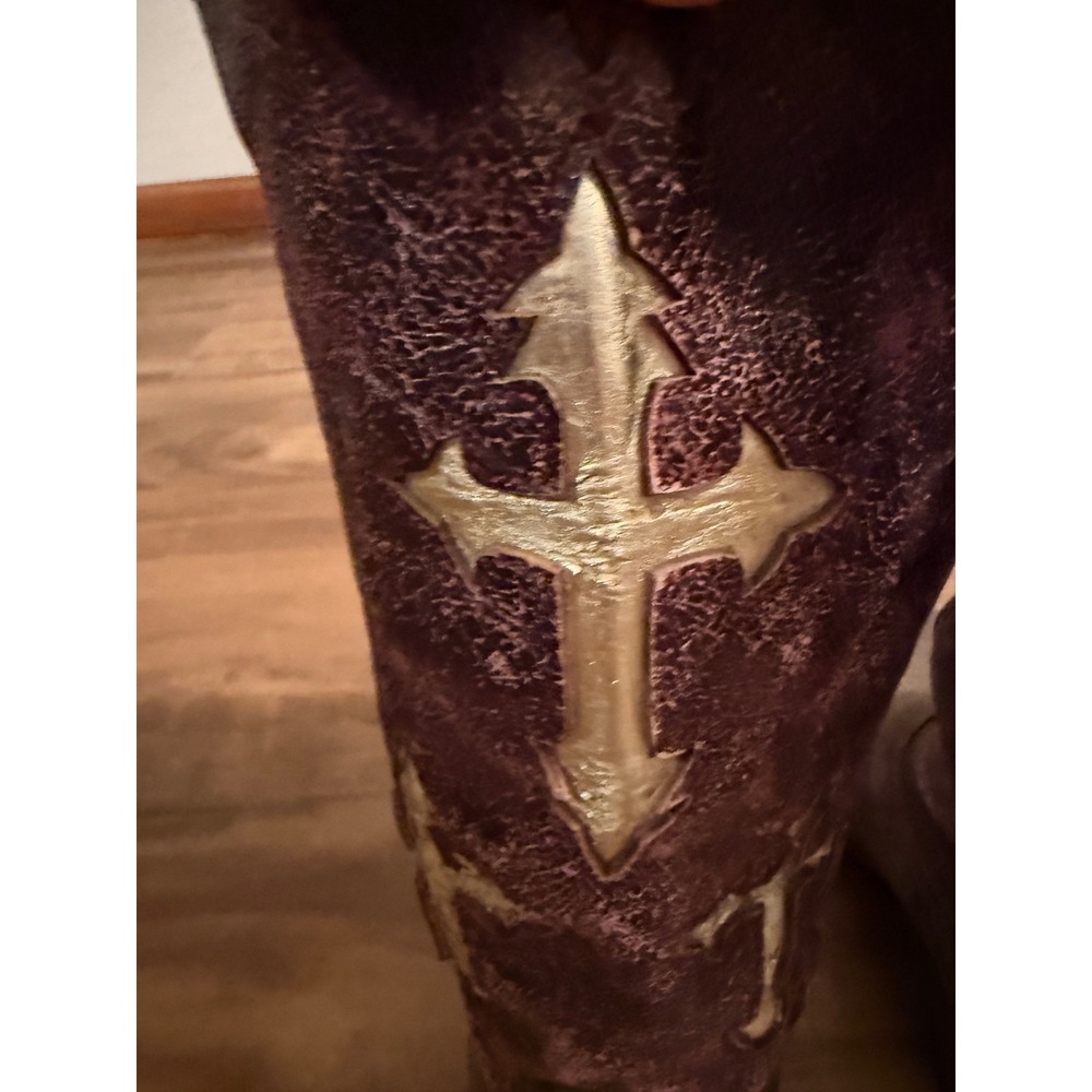 Womens Square Toe Ariat Boots - Picture 4 of 10